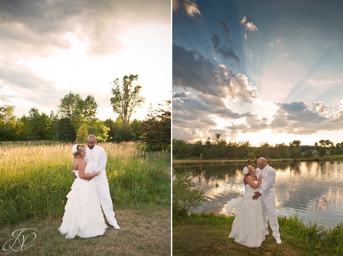 Settle Hill Tree Farm Wedding ,Albany Wedding Photographer, Michele and Sean, sunset photo, sunset portrait, bride and groom sunset