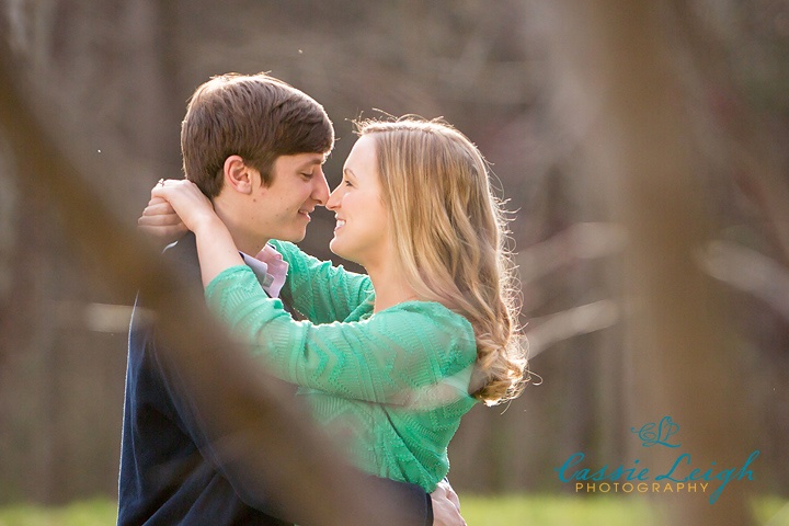Nathan and Katie, Engagement Session on the River, Concord NC Wedding Photographer