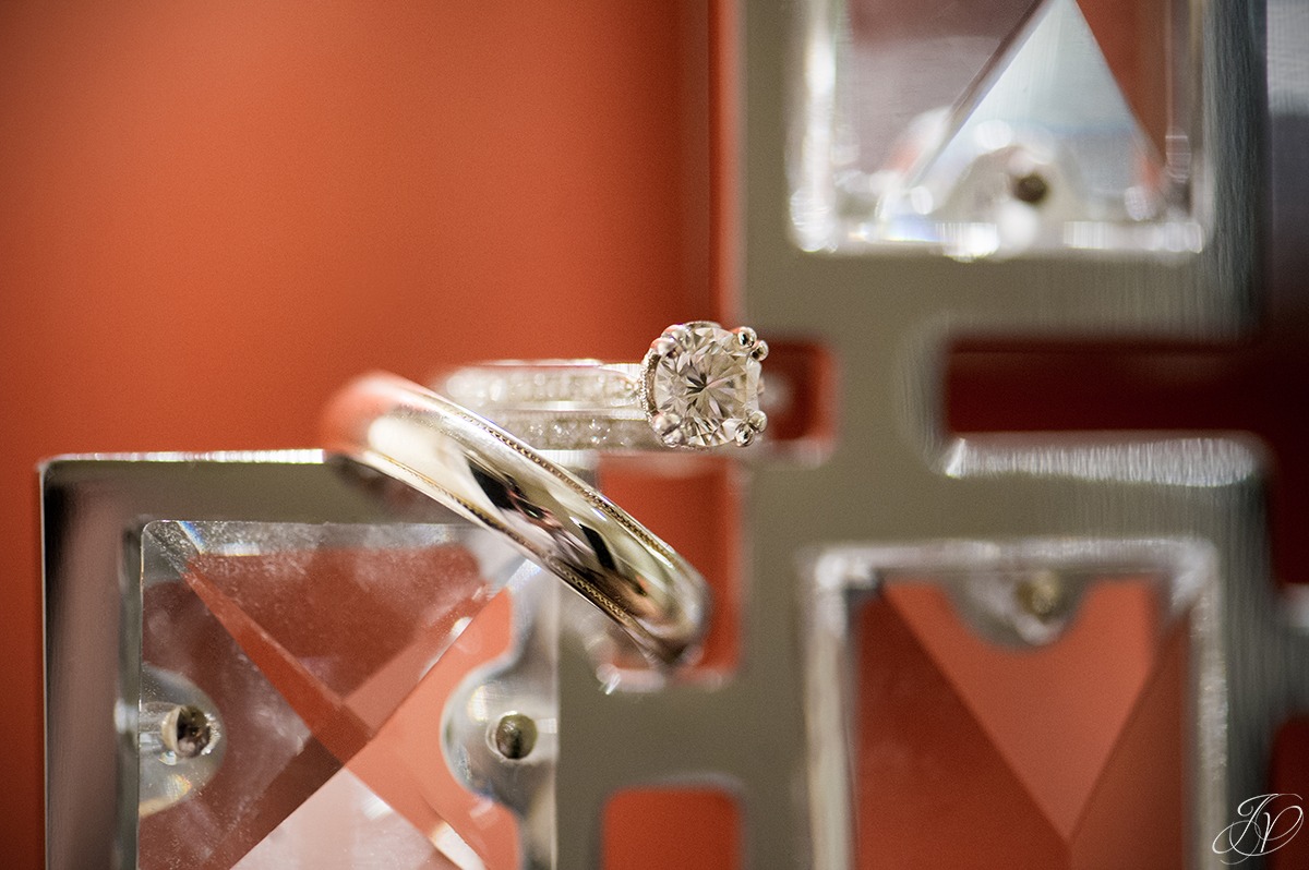 unique wedding ring shot, wedding bands