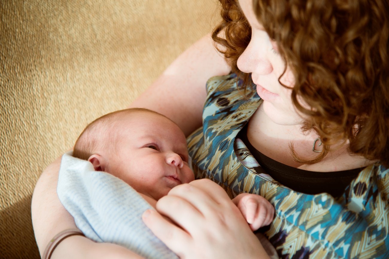 Newborn Portraits with Baby Eli