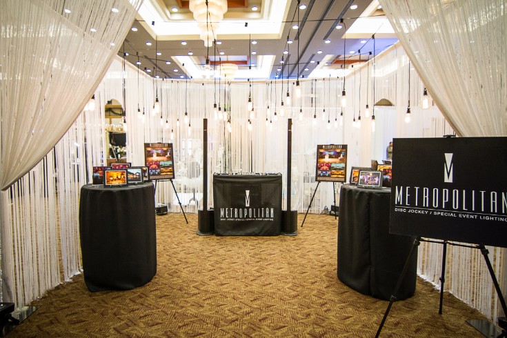 Modern Brides Bridal Show Featuring Metropolitan Disc Jockey and Lighting 