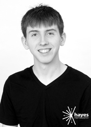 headshot, theater, Hayes Photography, Webster Thomas High School, portrait