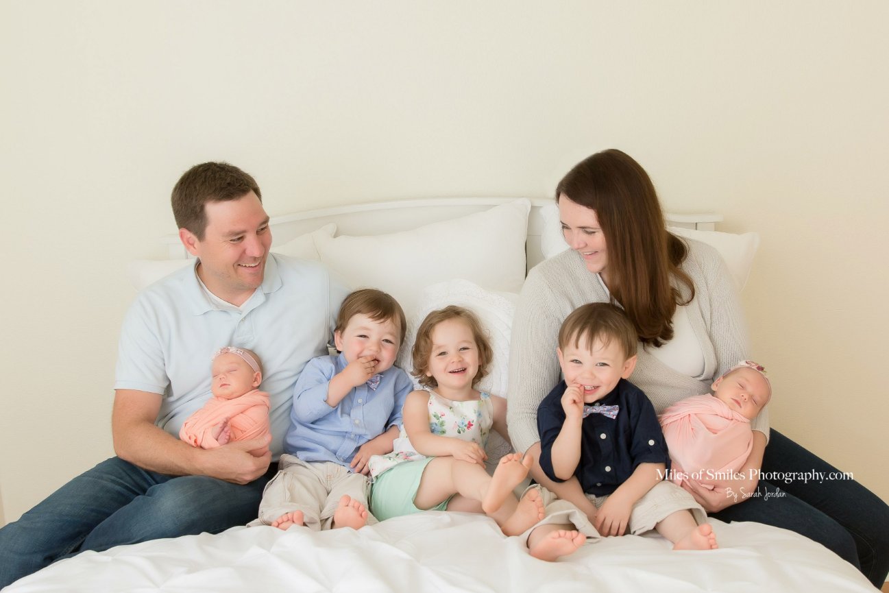 The M Twins & Triplets Newborn/Family Session {Austin Family Photographer}