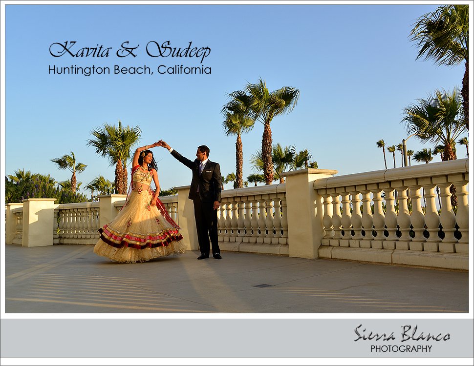 KAVITA AND SUDEEP COAST-TO-COAST INDIAN WEDDING: RECEPTION - HYATT HUNTINGTON BEACH, CALIFORNIA
