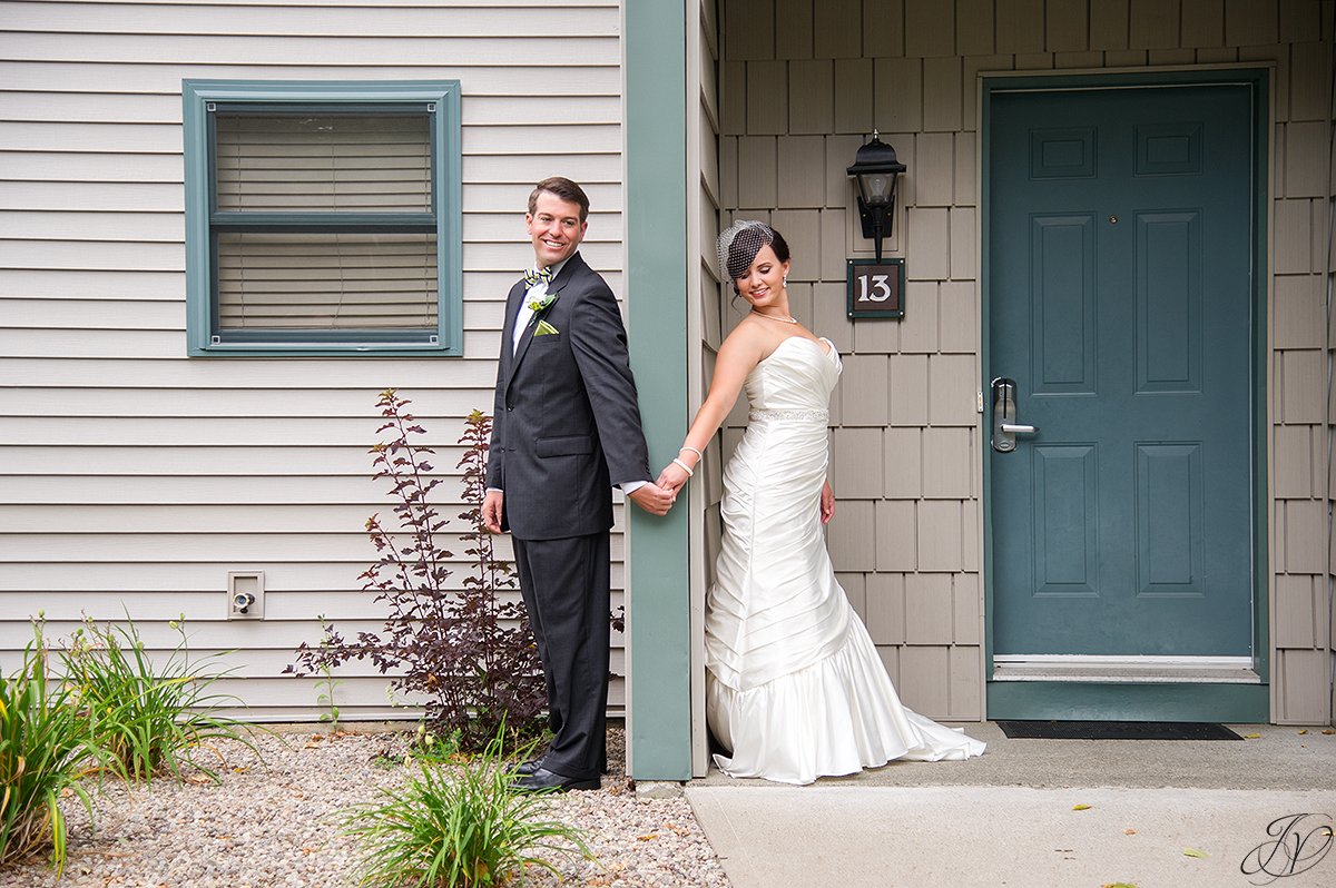 first look photo lake placid wedding photographer