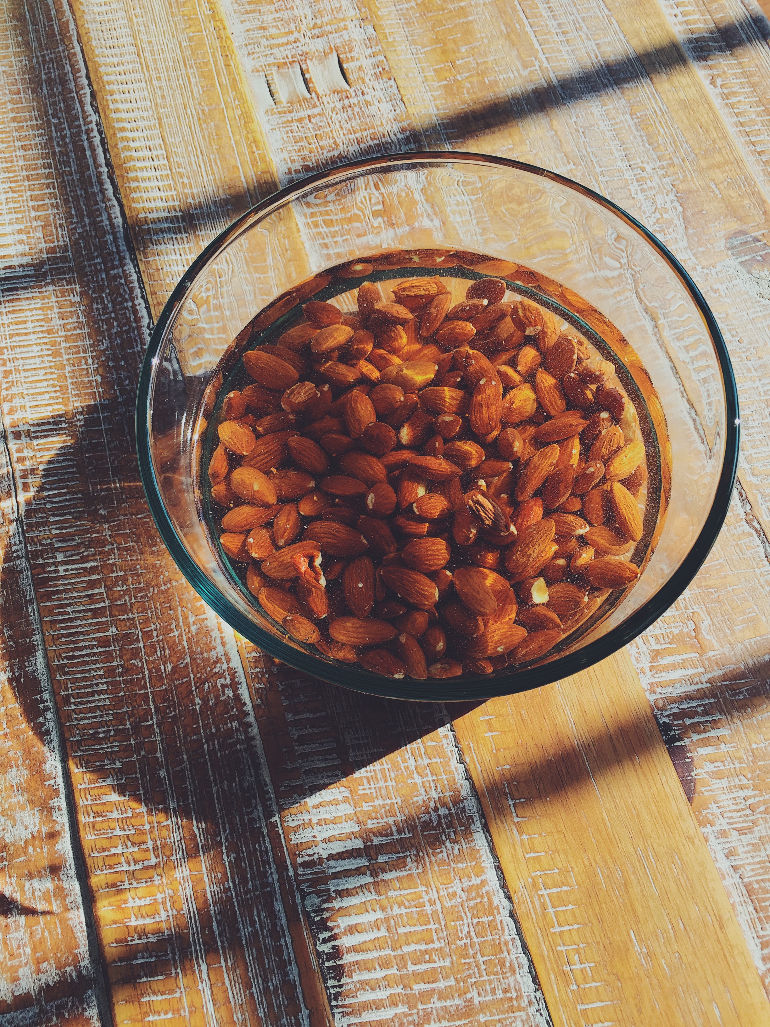 Soak almonds at least eight hours