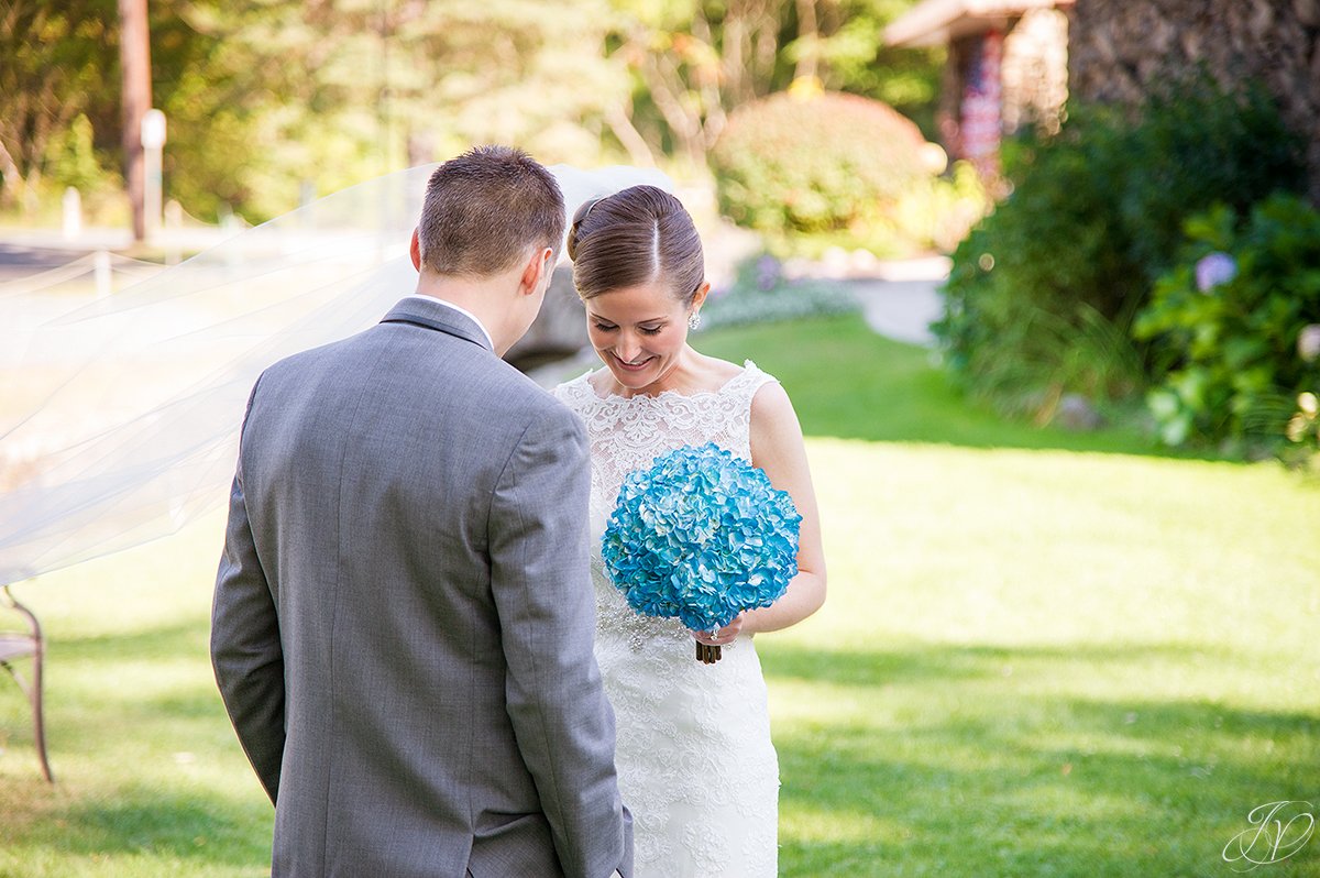 bride and groom reveal albany wedding photographer