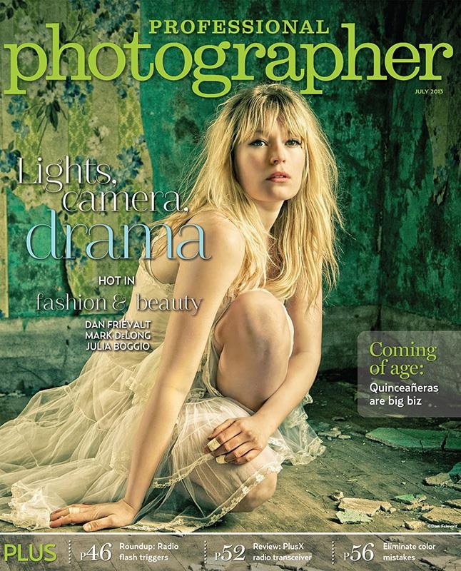 Frievalt Photography Professional Photographer Magazine Cover