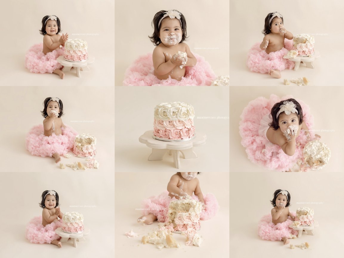 Calabasas Cake Smash Photographer, Braden's First Birthday