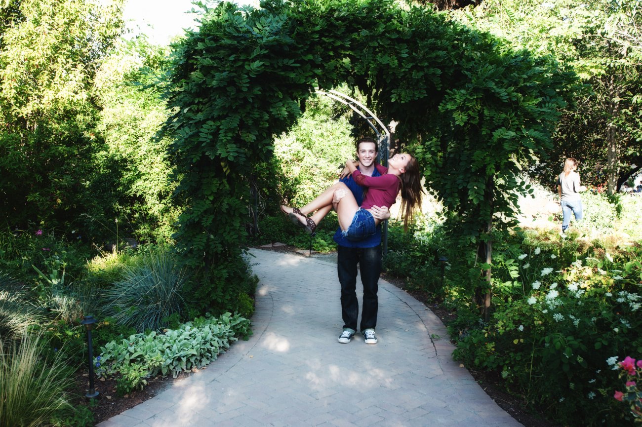 Senior Portraits with Zoe at the Denver Botanic Gardens