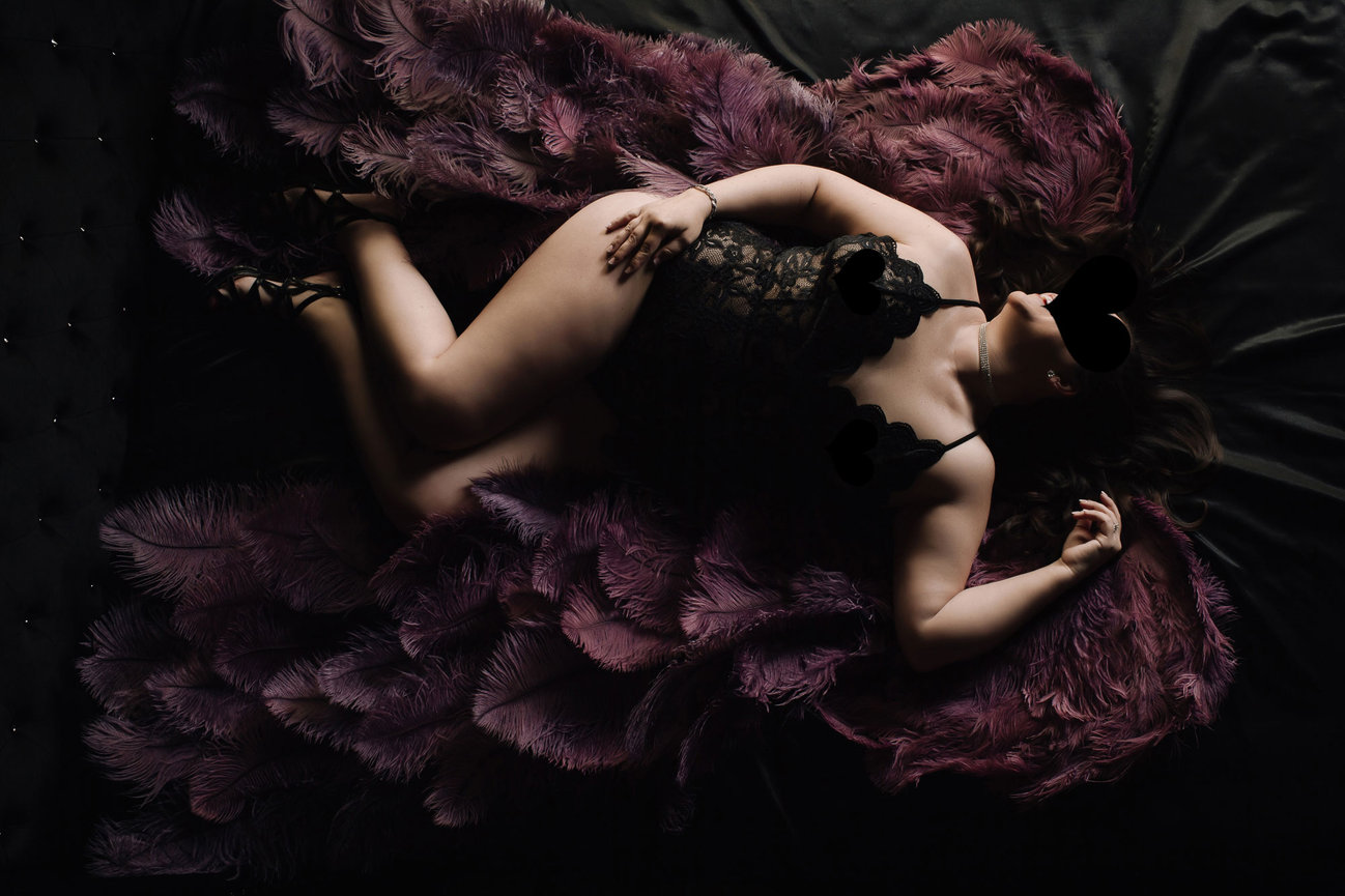 Mr. & Mrs. L's Couples Boudoir Session