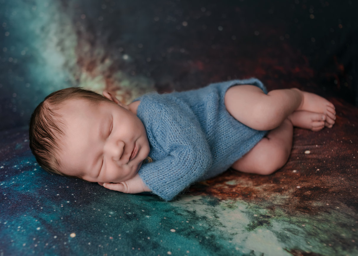 Jonah's Wrapped Newborn Session