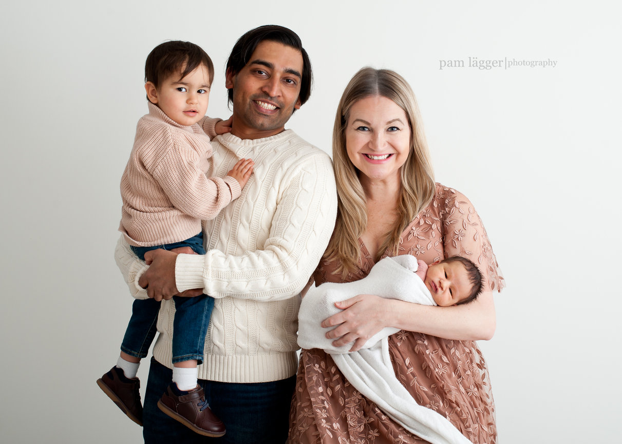 newborn + family session
