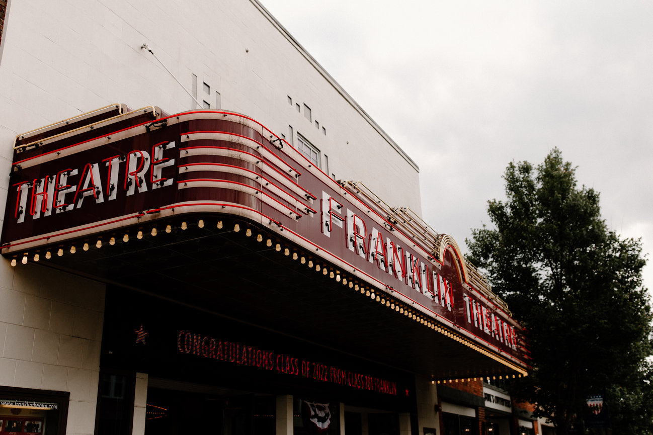 Vintage Inspired Wedding at The Franklin Theatre // Rose + Kenny