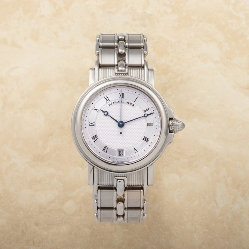 Breguet Marine 5800BB WG Bracelet B&P 2002