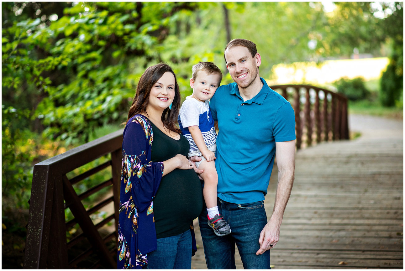 Embracing the Glow: A Family Maternity Photography Session -Flower Mound Maternity Photographer