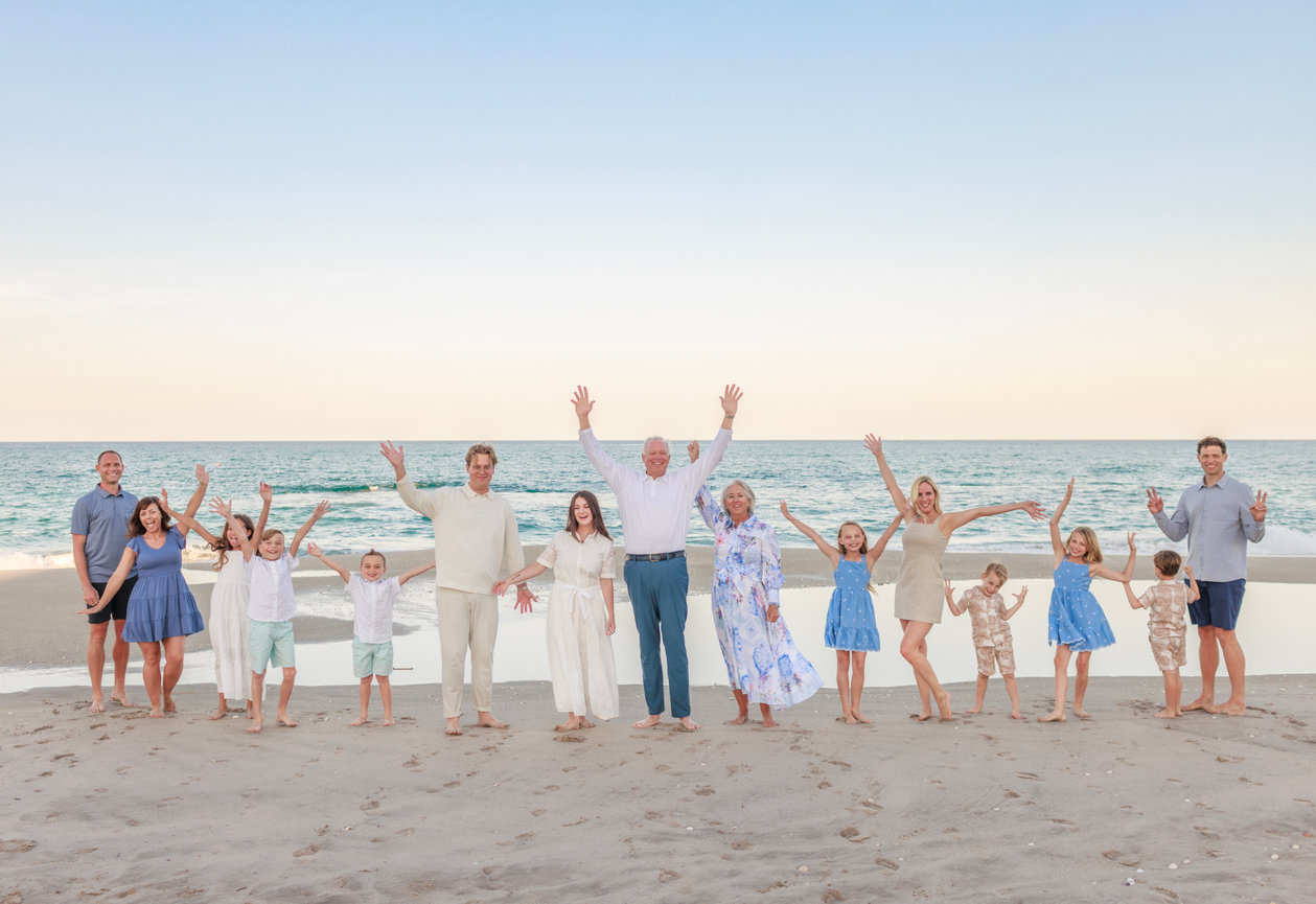 Fort Lauderdale Family Photographer - Mother & Daughters Beach Session