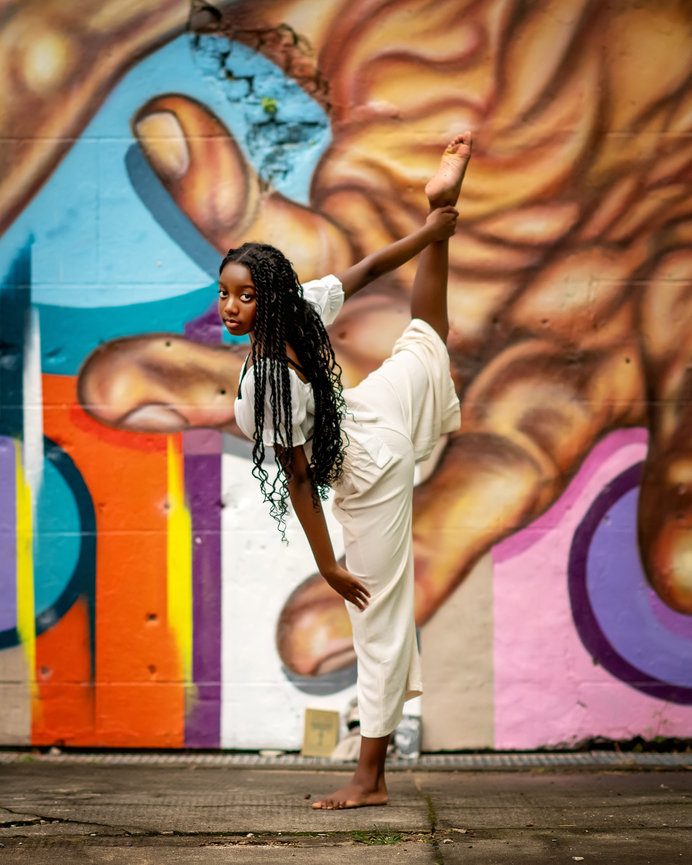 Godwin High School Senior Pictures at Tredegar Iron Works and the Canal Walk-Richmond, VA