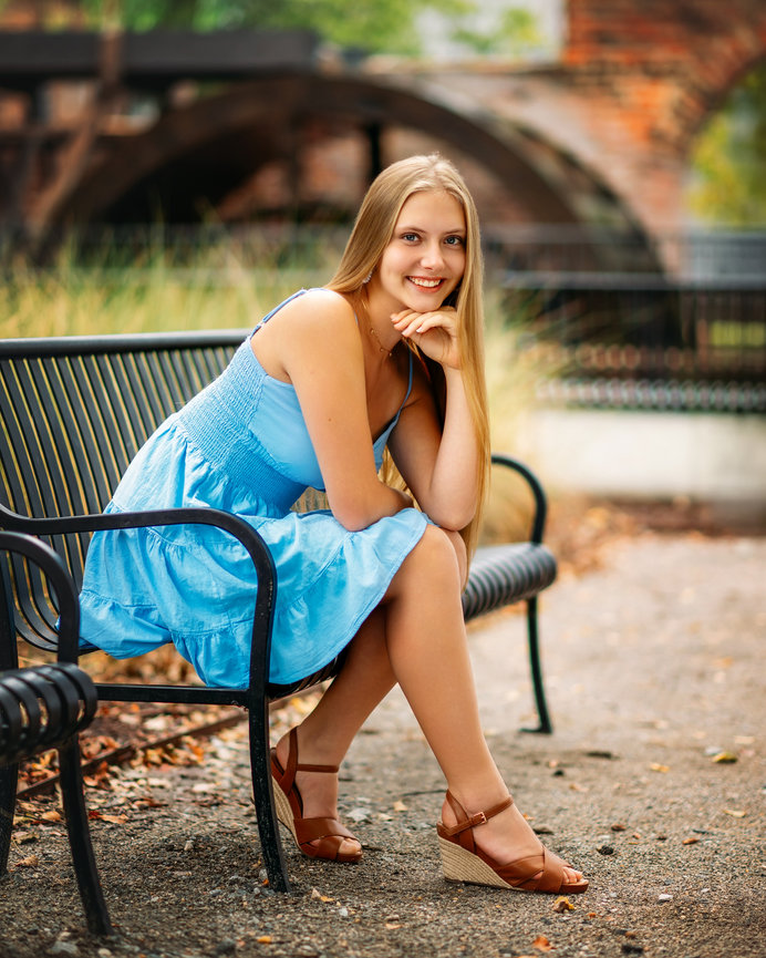 Godwin High School Senior Pictures at Tredegar Iron Works and the Canal Walk-Richmond, VA