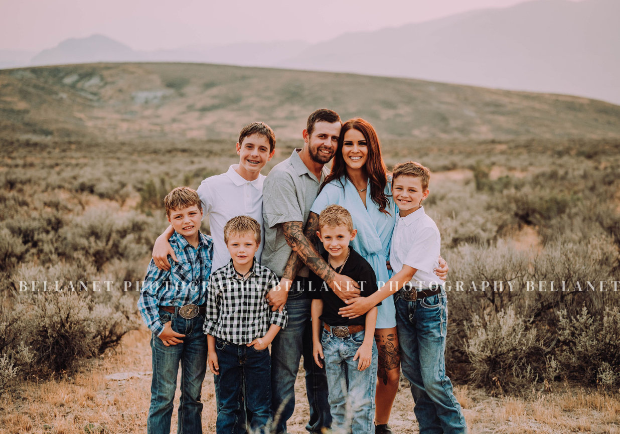 Johnson Family Challis Idaho Family Photographer