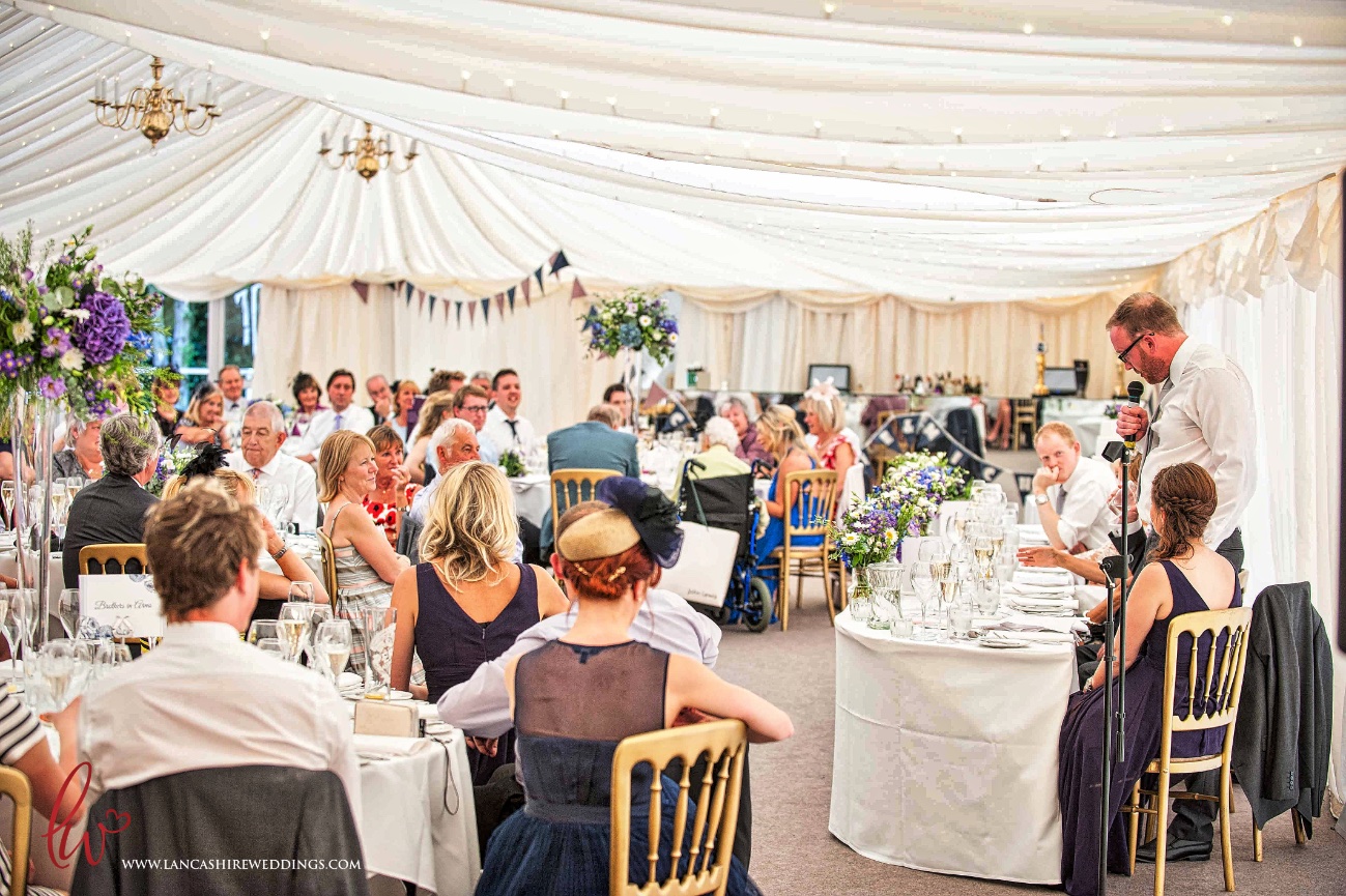 Nunsmere Hall wedding speeches