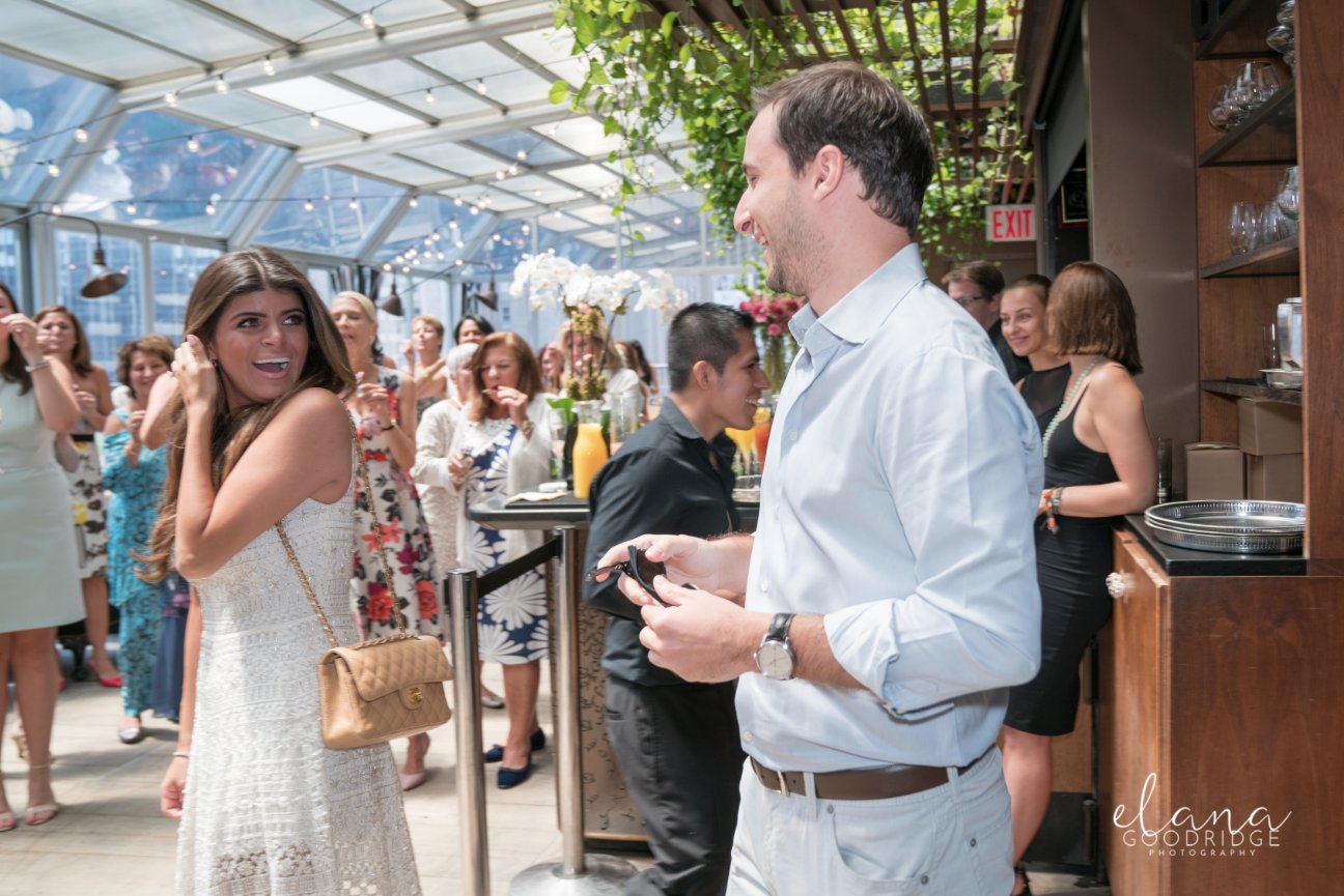 Bridal Shower Upstairs at The Kimberly Hotel in Manhattan