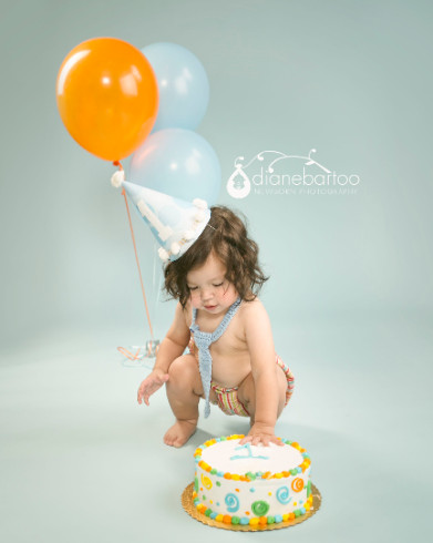 1st year cake smash photo session