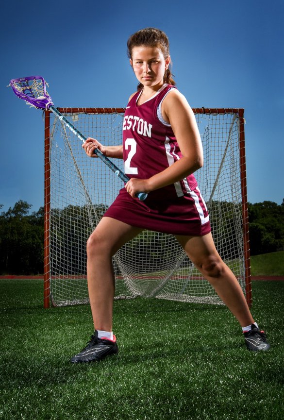 Lacrosse girl with hijab editorial stock photo. Image of athlete - 31196078