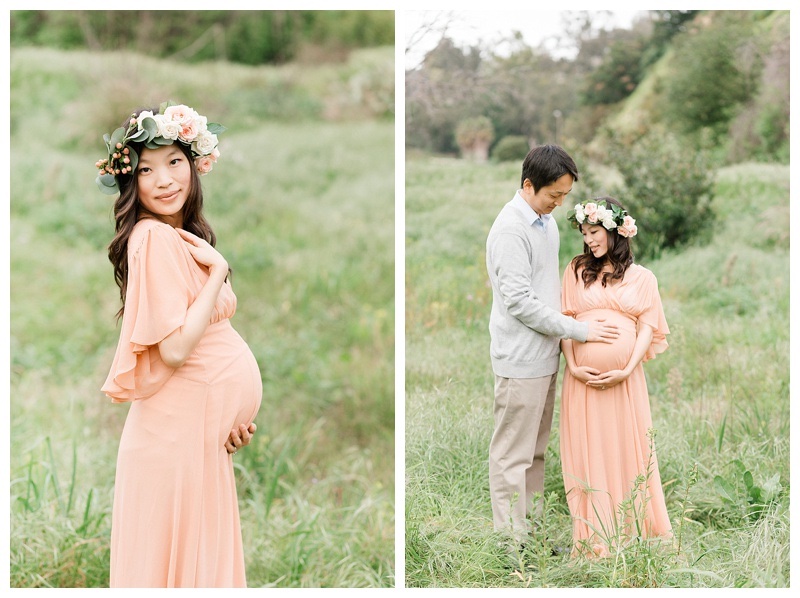 Outdoor Maternity Photography in Santa Monica Newborn Photography Los Angeles Baby