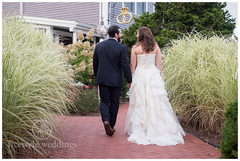 On The Marsh Bistro Wedding in Kennebunkport ME, photographed by Freestyle Weddings