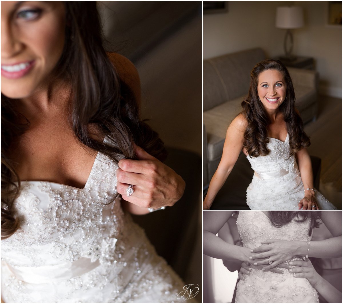 bridal portraits intimate