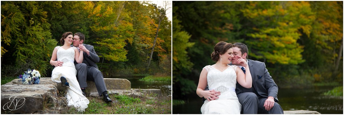 classic bridal portrait the mansion inn fall waterfront