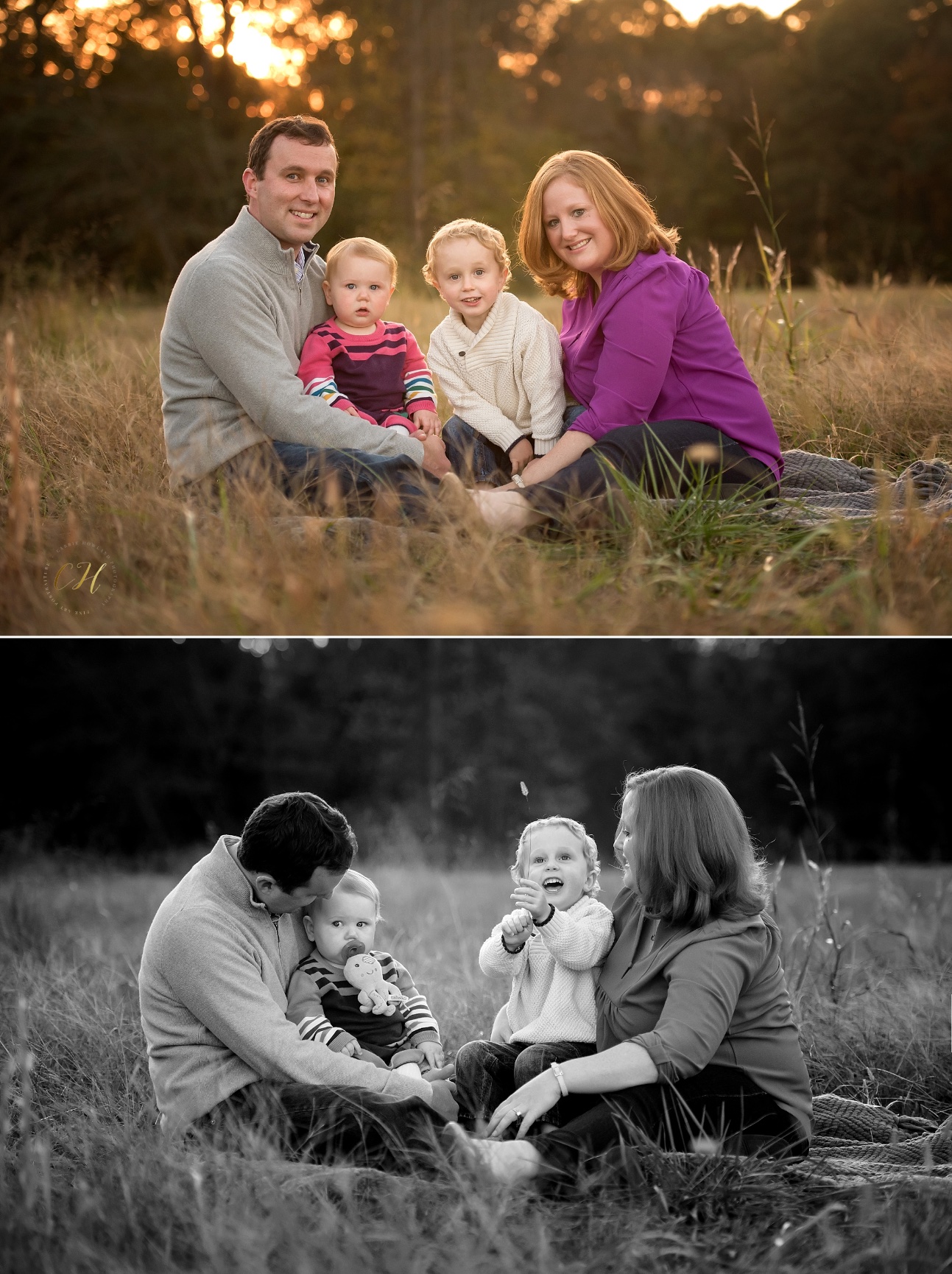 Huntersville Family Photographer / Beautiful Family of Four