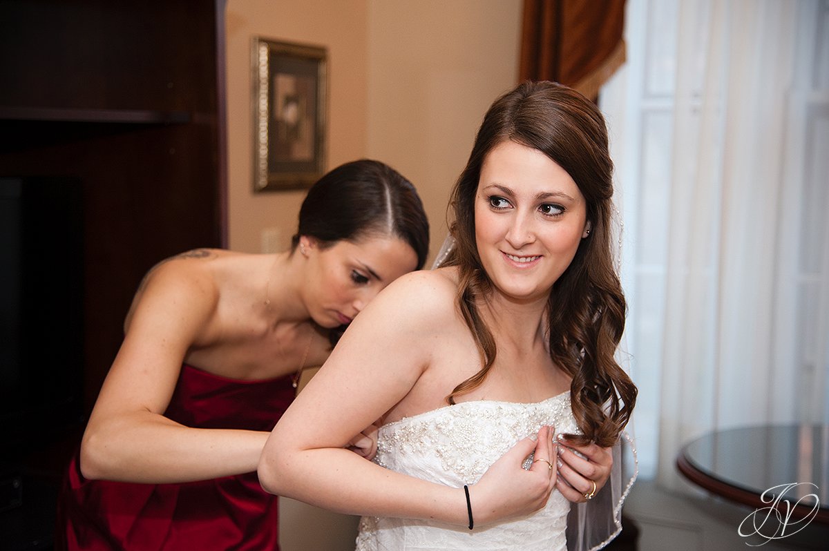 getting ready photo, bride and dress photo, wedding details, Wedding at The Stockade Inn, Schenectady Wedding Photographer