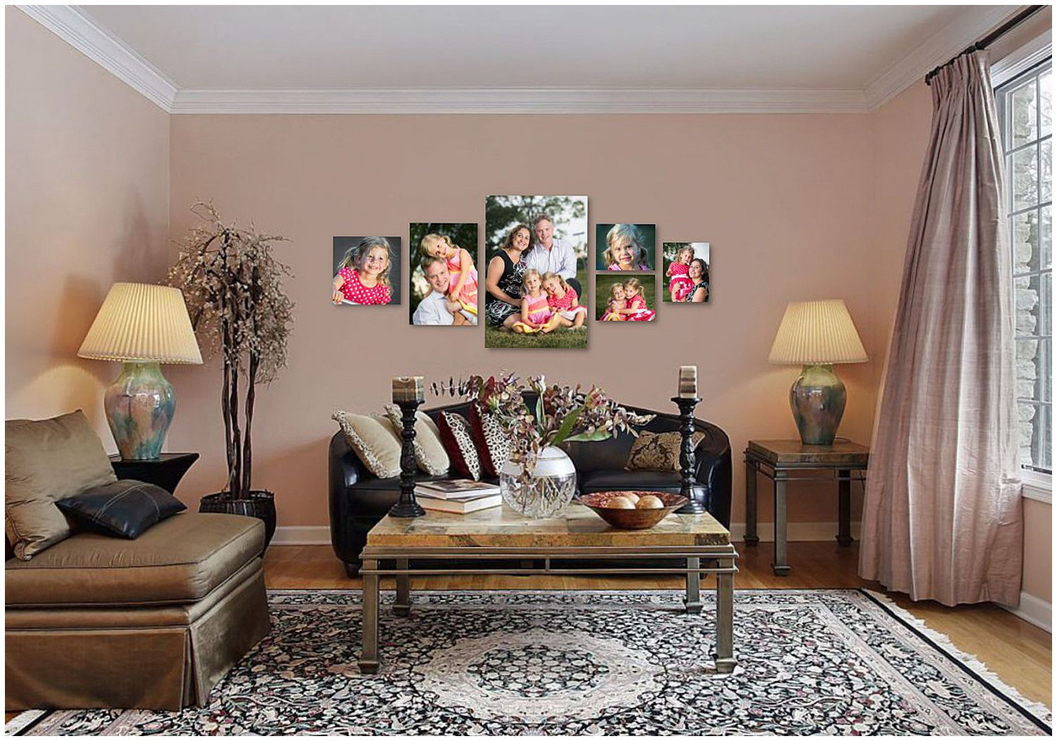 Decorating with Family Photography Tips from a Professional Interior