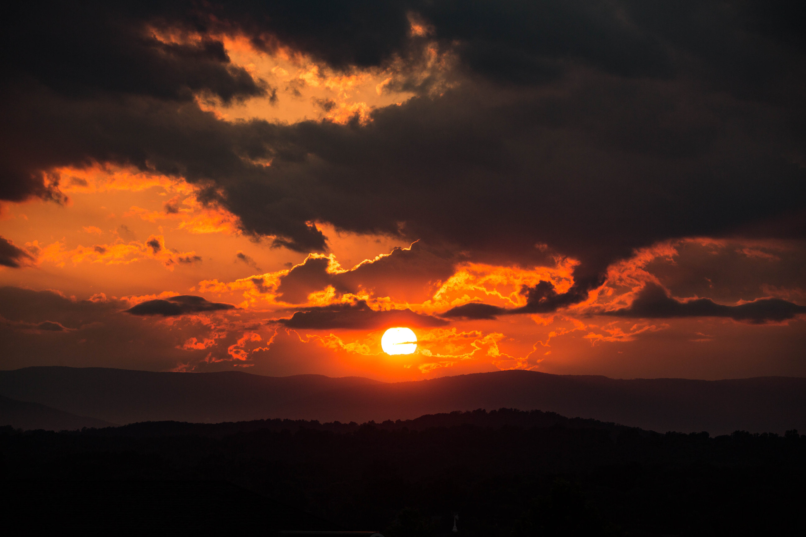 Charlottesville, Virginia sunset - Eichner Studios