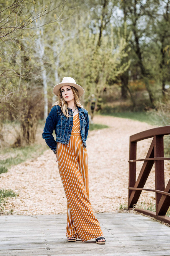 High School Senior Girl Flowers Minnesota
