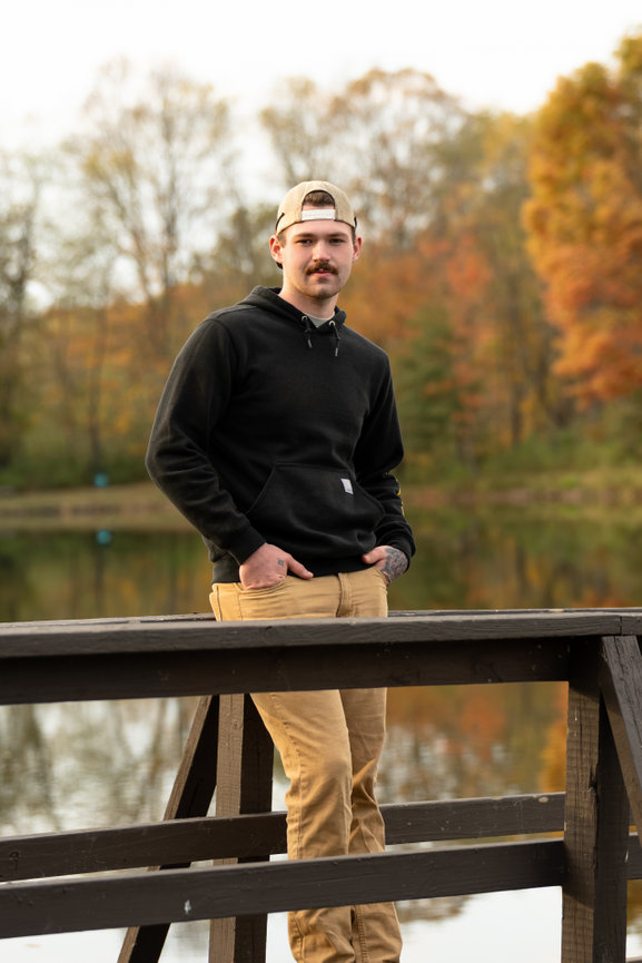casual outdoor senior guy pictures near mercer county