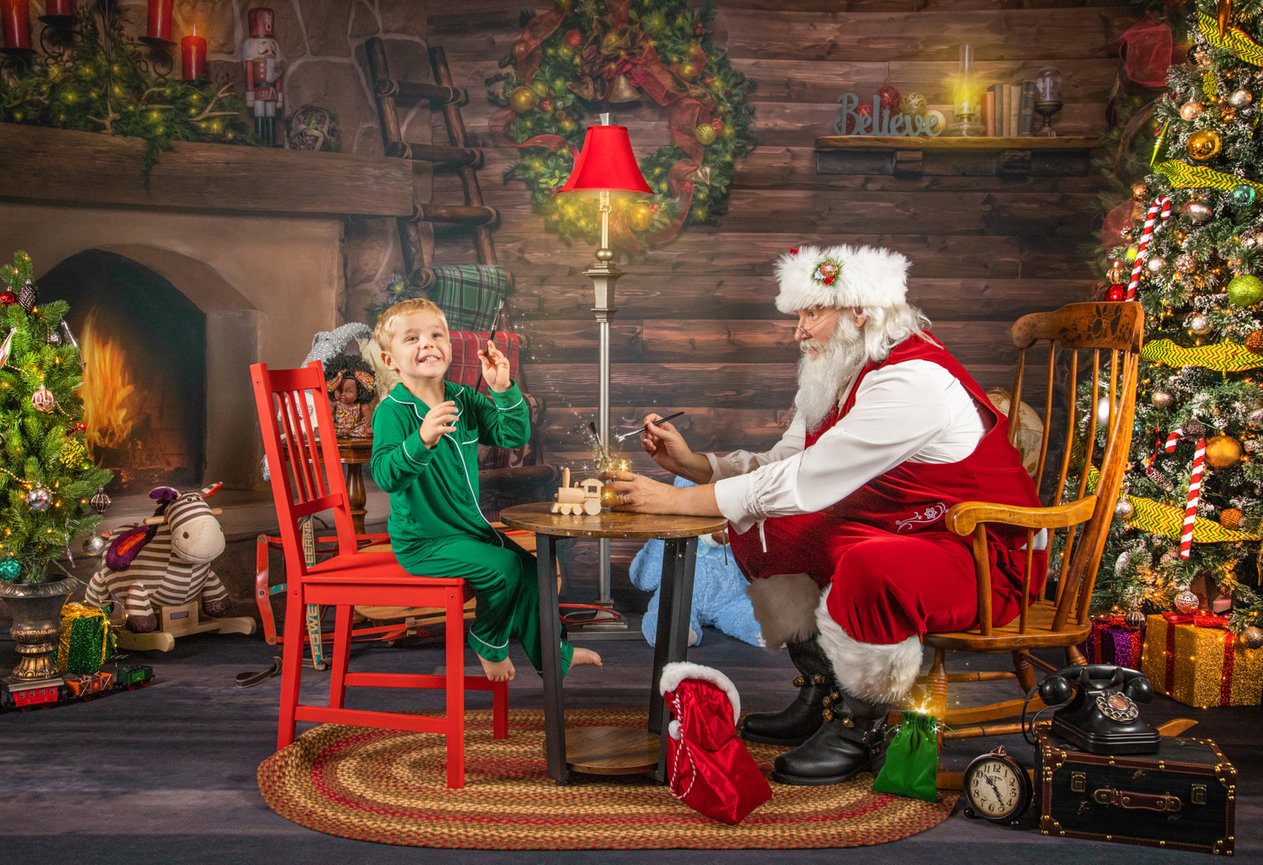 Santa Pictures Bethesda MD Great Falls VA Washington DC