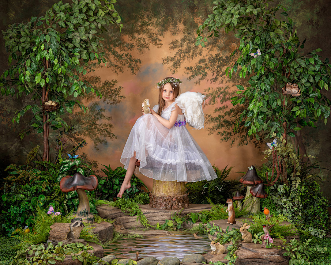 sachin and babi light blue dress Magical Fine Art Fairy & Pirate Photoshoot — Dara's Bling Photography main image 1
