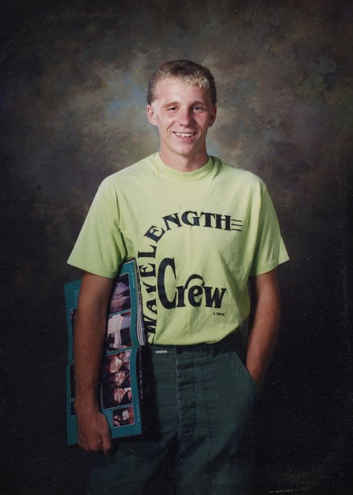 Ty Swartz senior portrait, Class of 1990, photographed by Master Photographer Ted Grote in Greenville, Ohio