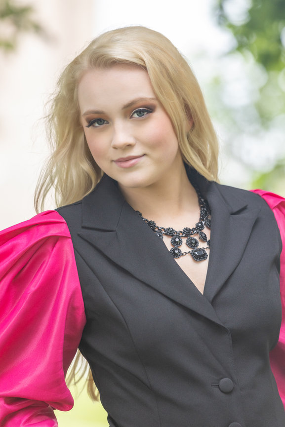 on location model photo