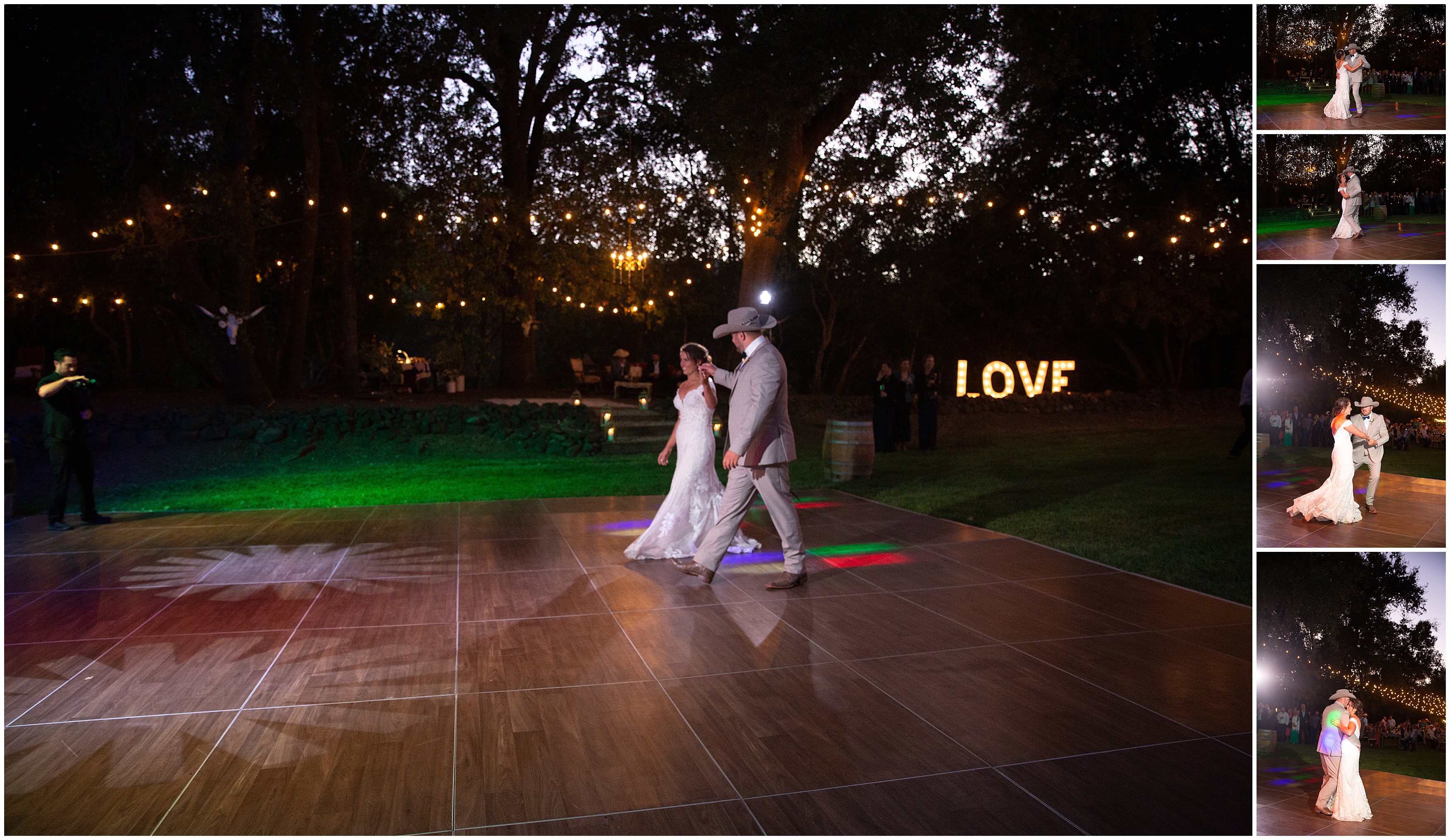 Bride and Groom First Dance