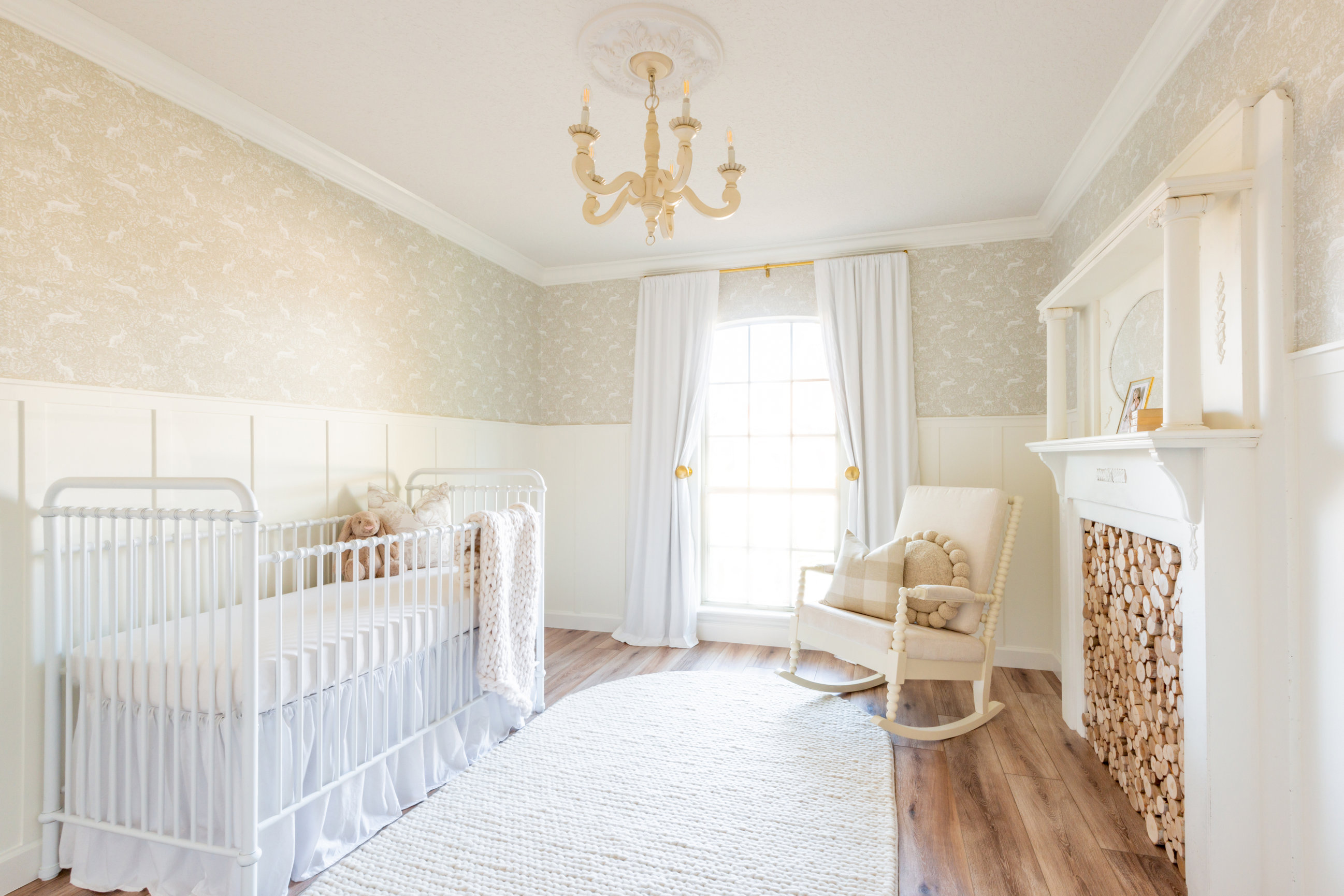 French Country style nursery, French Country nursery gender neutral