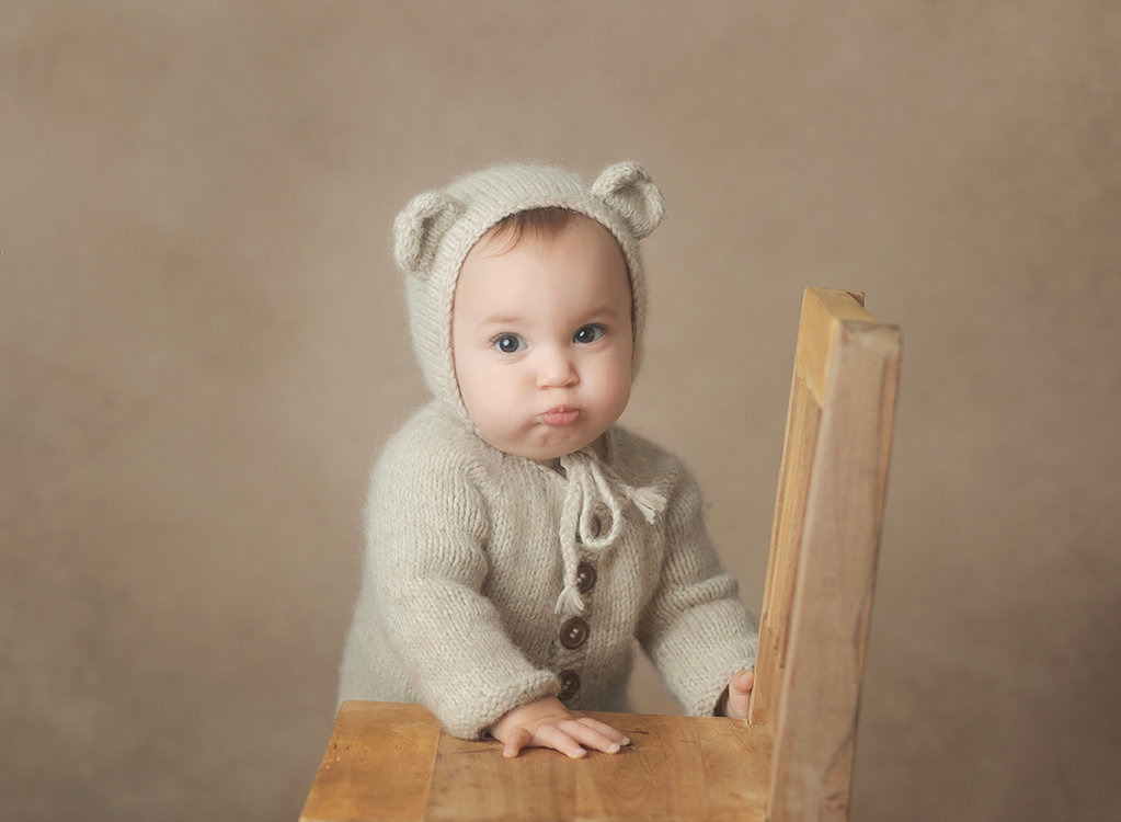 professional baby photoshoot, milestone portrait sessions, baby portrait studio near me