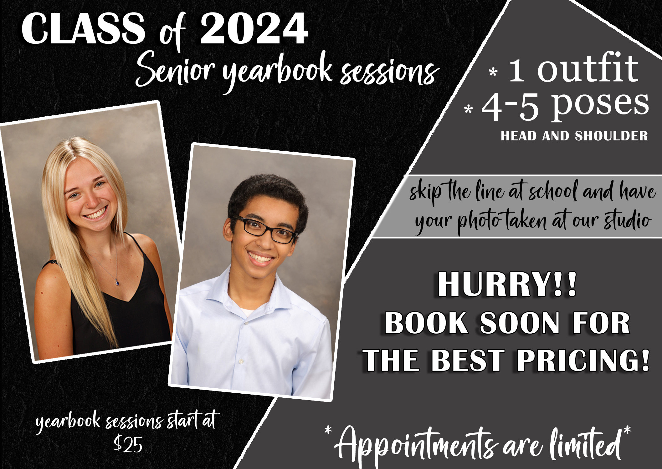 SENIOR YEARBOOK David Bank Studios