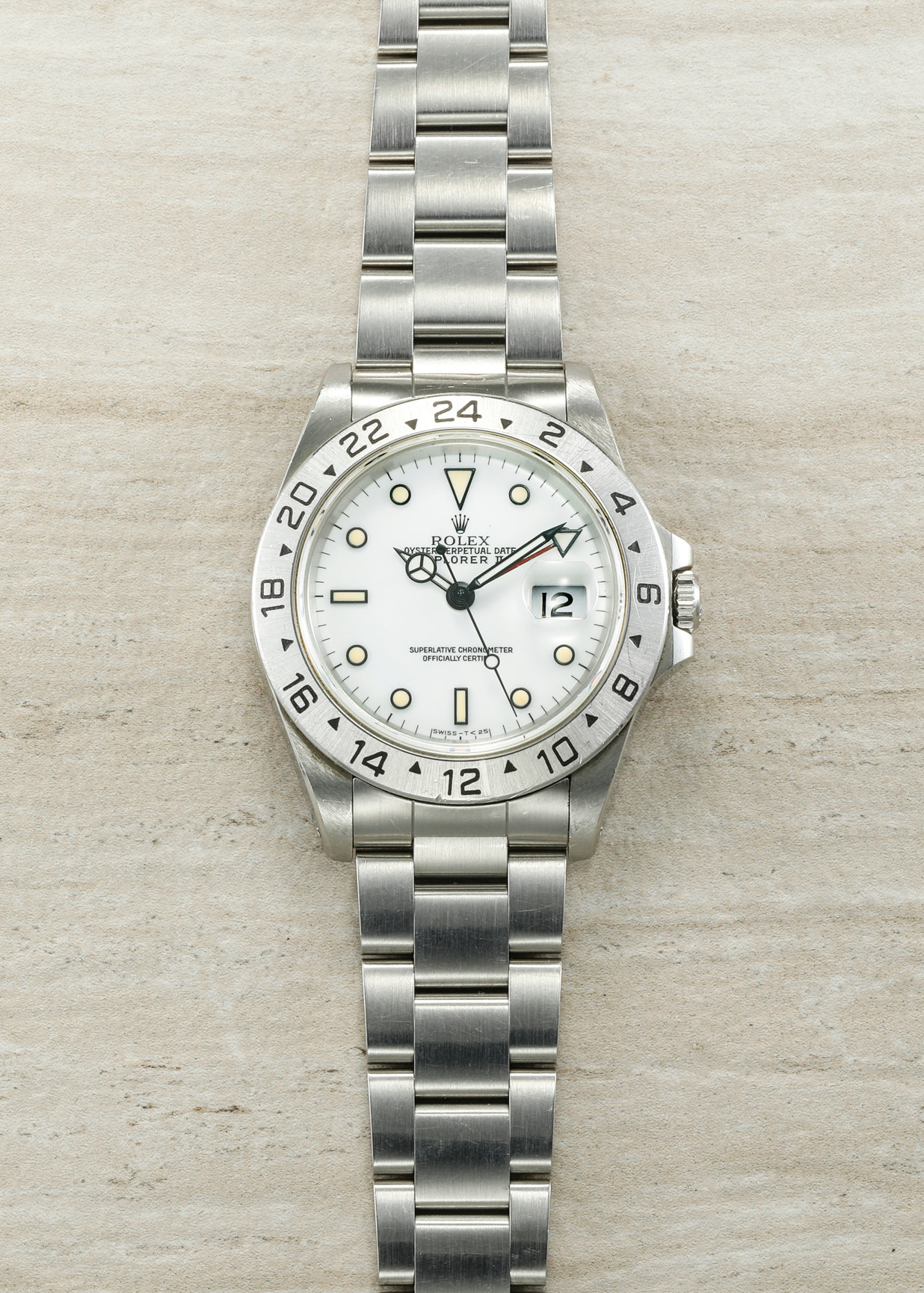 Rolex Explorer II* 16570 White Chicchi di Mais Dial 1991 - Roy & Sacha ...