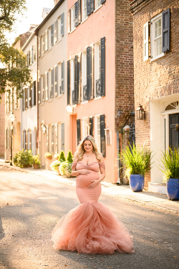 green emerald velvet dress Champagne Animal Print Satin Maternity Maxi Dress