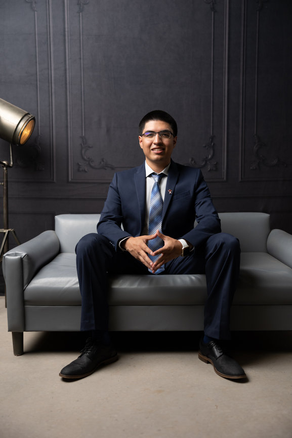 Texas Tech Intern Headshot New Job taken Headshot taken at West Texas Times Photography Studio Lubbock Texas