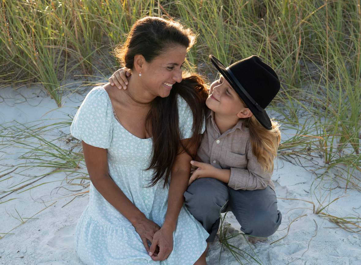 Mother son photoshoot